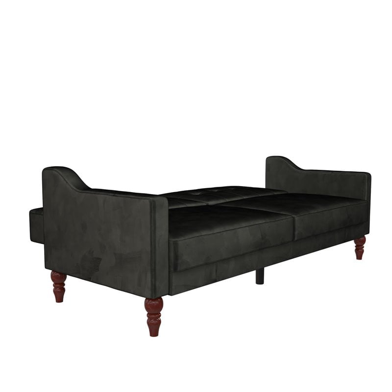 Novogratz beatrice coil futon on sale convertible sofa bed couch