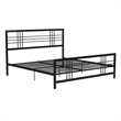 DHP Bianca Metal Bed in Black in King