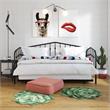 Novogratz Bushwick Metal Twin Daybed & Trundle in Black