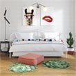 Novogratz Bushwick Metal Twin Daybed & Trundle in White