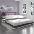 DHP Manila Metal Daybed and Trundle in Queen/Full Size Bronze