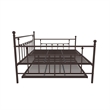 DHP Manila Metal Daybed and Trundle in Queen/Full Size Bronze