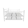 DHP Manila Metal Daybed and Trundle in Queen/Full Size White