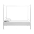 DHP Kora Queen Metal Canopy Bed in White