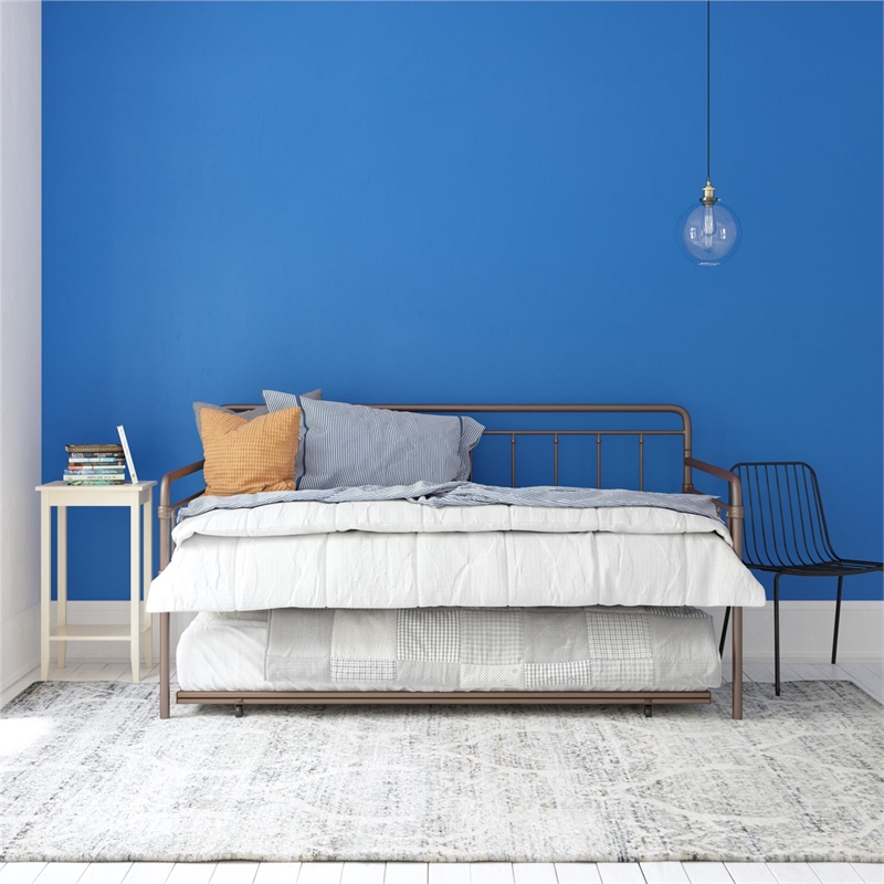 Dhp wallace metal daybed with trundle discount