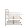 DHP Winston Metal Daybed/Trundle in Twin White