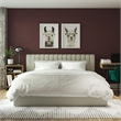 Novogratz Brittany Upholstered King Bed with Storage Drawers