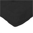 DHP Eve 8 Inch Full High Density Polyester Fill Futon Mattress in Black