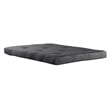 DHP Carson 6 Inch  High Density Polyester Fill Futon Mattress Full Size in Gray