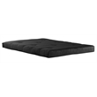DHP Carson 6 Inch  High Density Polyester Fill Futon Mattress Full Size in Black