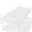 DHP Junior Small Space Twin-Full Bunk Bed in White