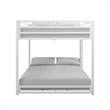 DHP Mabel Metal Full/Full Bunk Bed in White