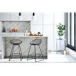 CosmoLiving by Cosmopolitan Ellis Wire Counter Stool in Black