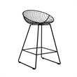 CosmoLiving by Cosmopolitan Ellis Wire Counter Stool in Black