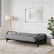 Brax Black Metal Arm Full Futon Frame with 6