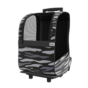 Ollie & Hutch Kaya Pet Carrier Trolley for Travel in Camo