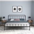 DHP Winston Metal Black Bed in King