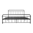 DHP Winston Metal Black Bed in King