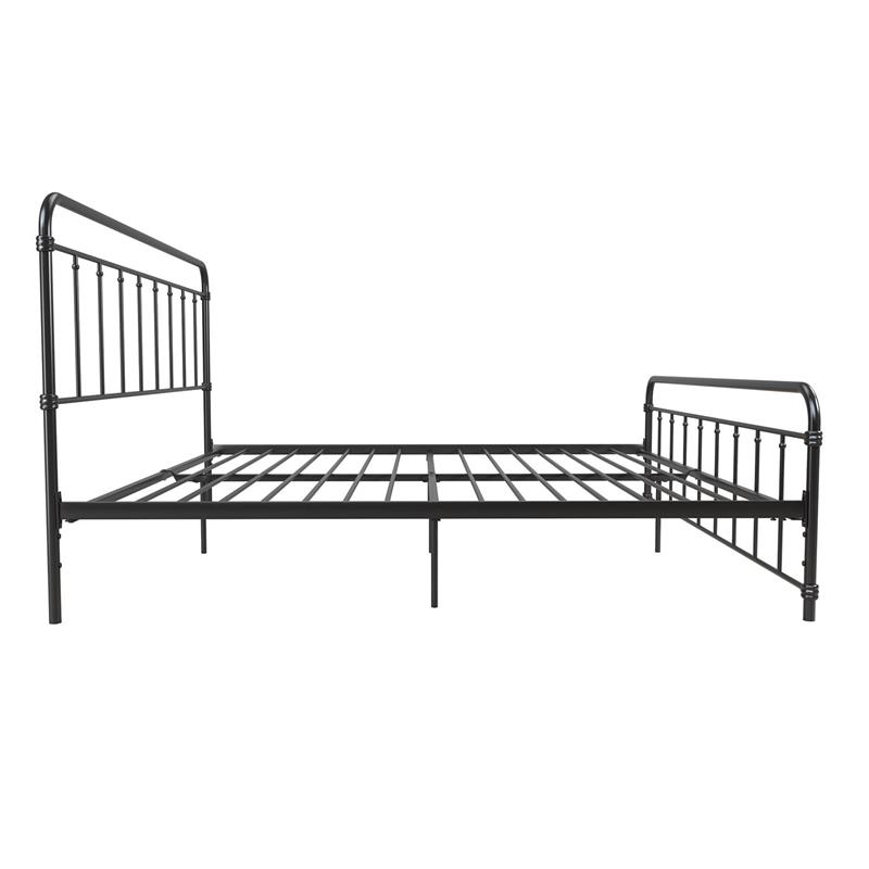 DHP Winston Metal Black Bed in King