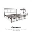 DHP Winston Metal Bronze Bed in King