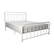DHP Winston Metal White Bed in Queen