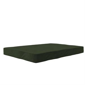 dhp carson 6 inch thermobonded futon mattress in full size in army green