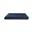 DHP Carson 6 Inch Thermobonded High Density Futon Mattress Full Size in Blue