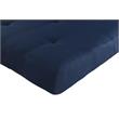 DHP Carson 6 Inch Thermobonded High Density Futon Mattress Full Size in Blue