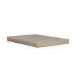 Kali 6 Inch Thermobonded High Density Futon Mattress Full in Tan Microfiber