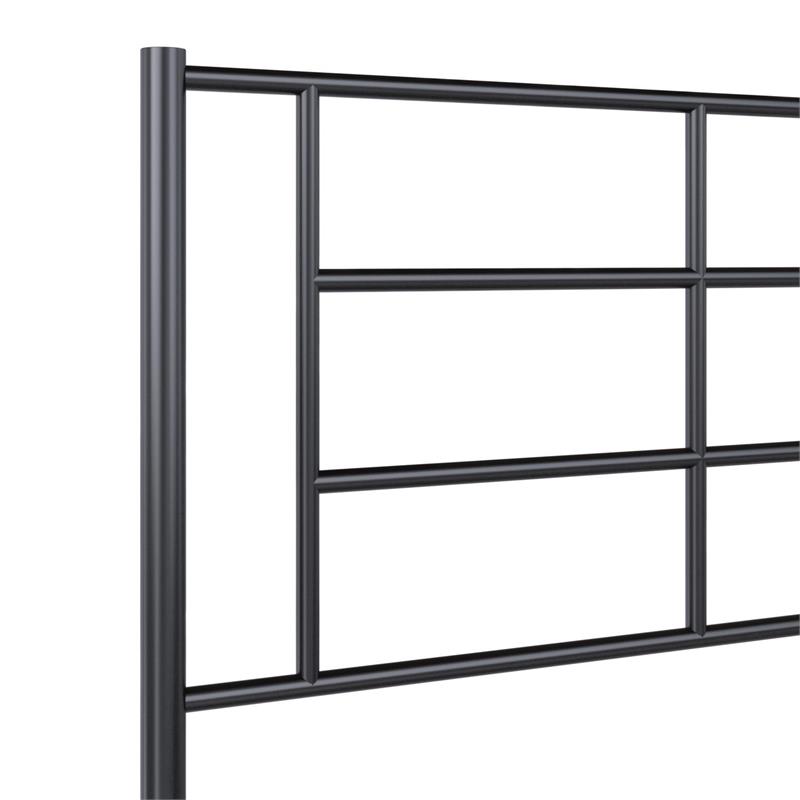 DHP Circus Metal Bed Black in Twin