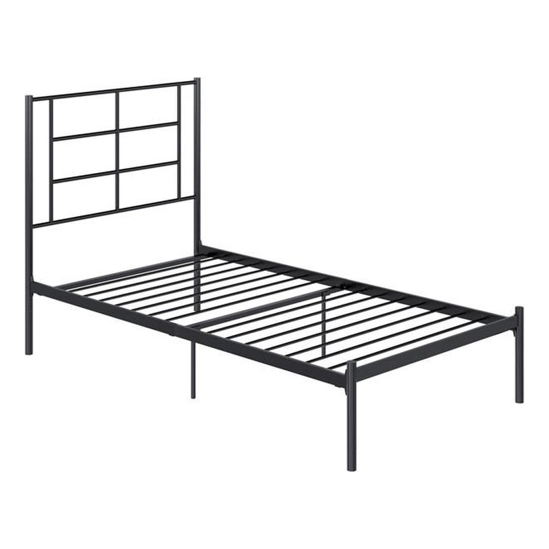DHP Circus Metal Bed Black in Twin