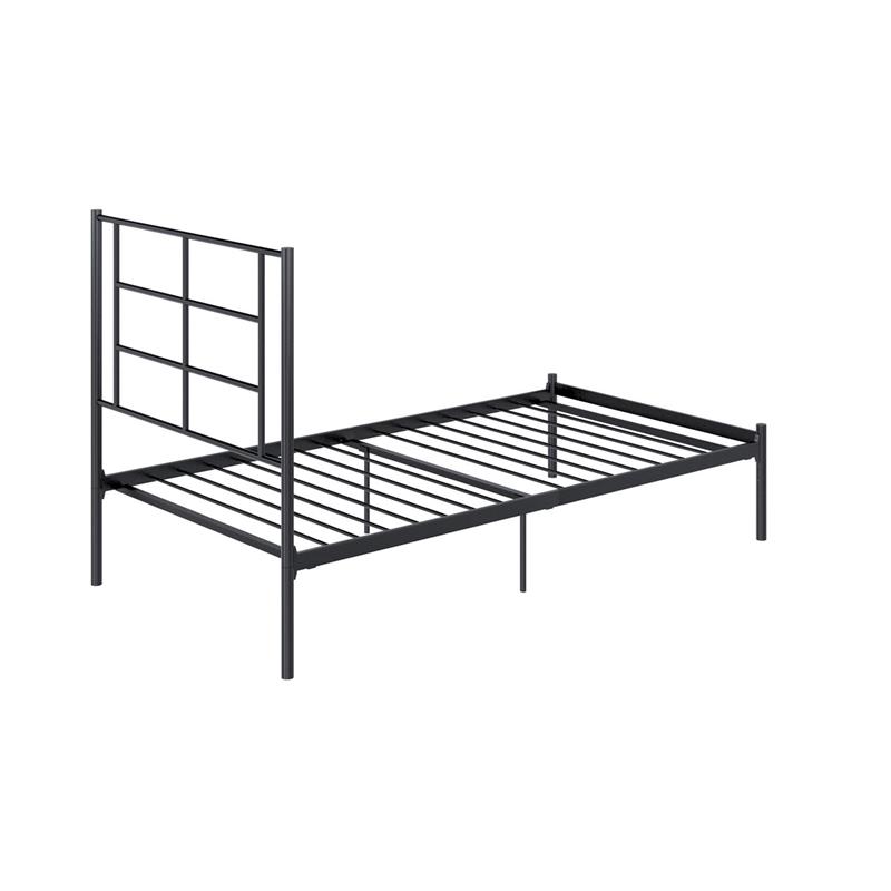 DHP Circus Metal Bed Black in Twin