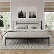 DHP Circus Metal Bed Black in King