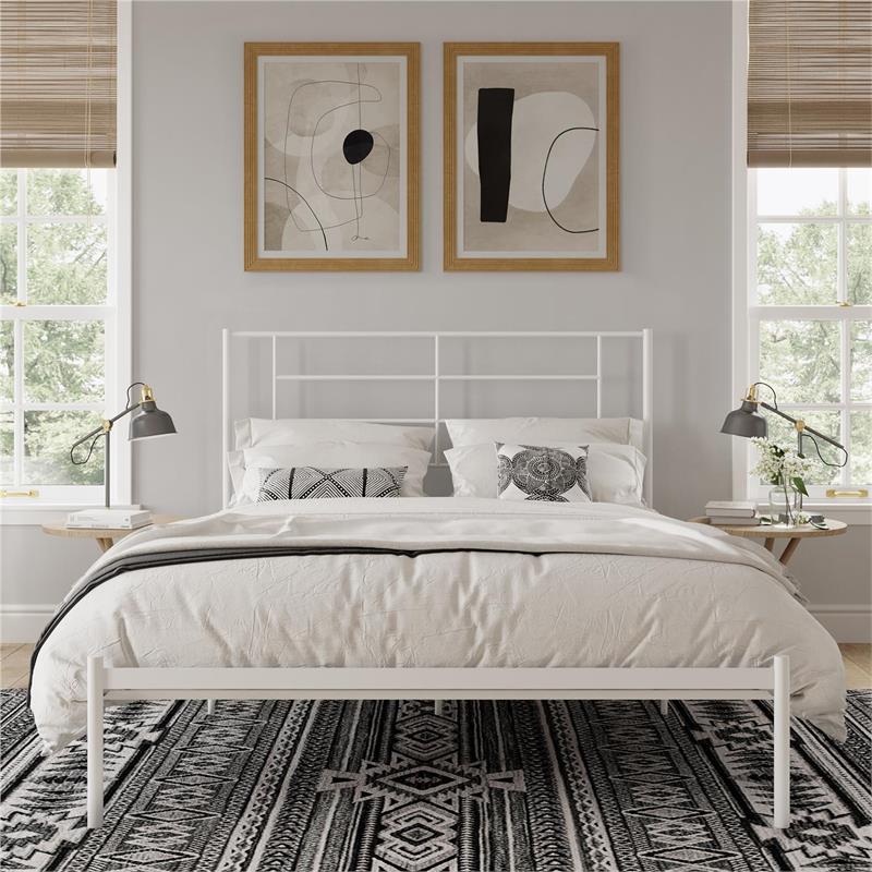 DHP Circus Metal Bed White in Full