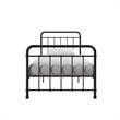 Max & Finn Karcey Twin Metal Bed in Black