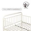 Max & Finn Karcey Twin Metal Loft Bed in White