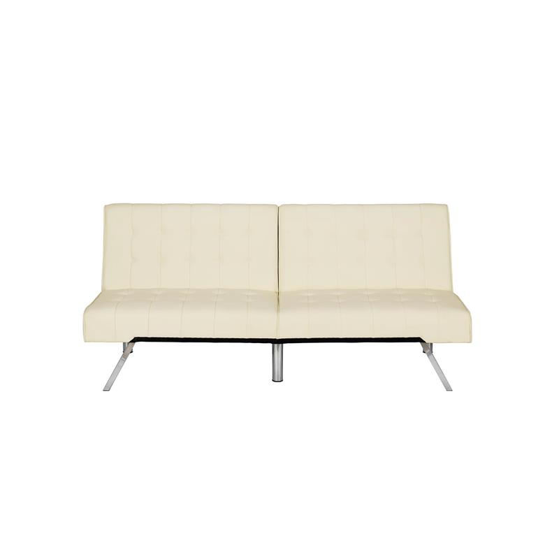 Dhp emily futon discount modern chaise lounger