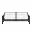 DHP Tallie Full Metal Arm Futon with 6