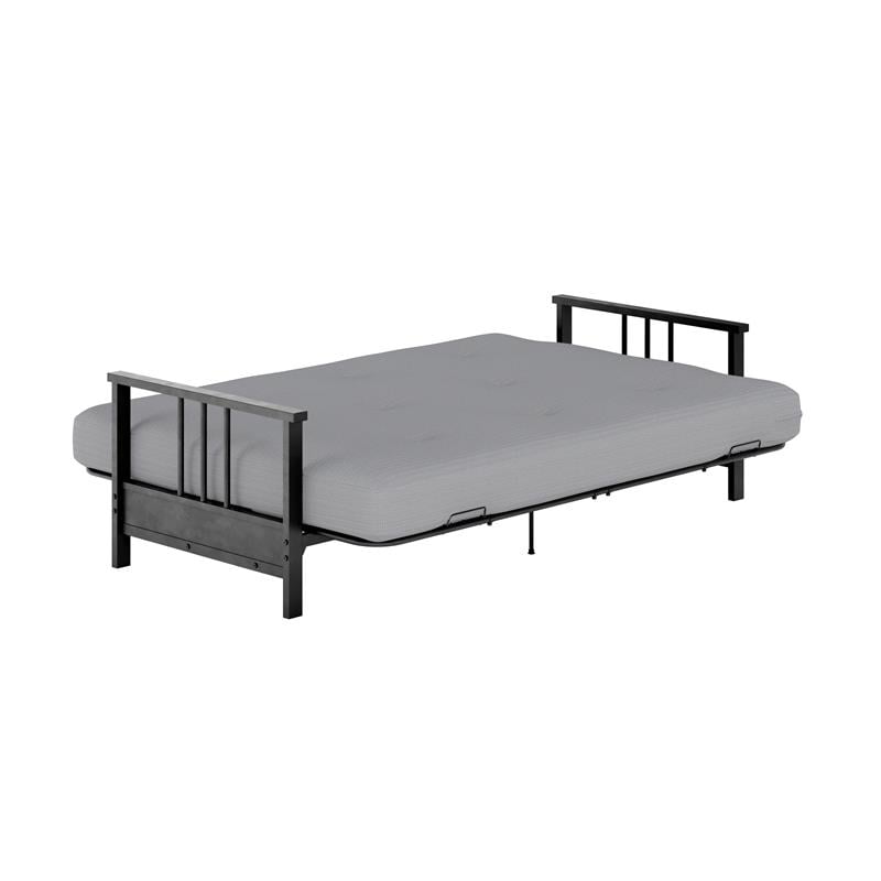 DHP Tallie Full Metal Arm Futon with 6
