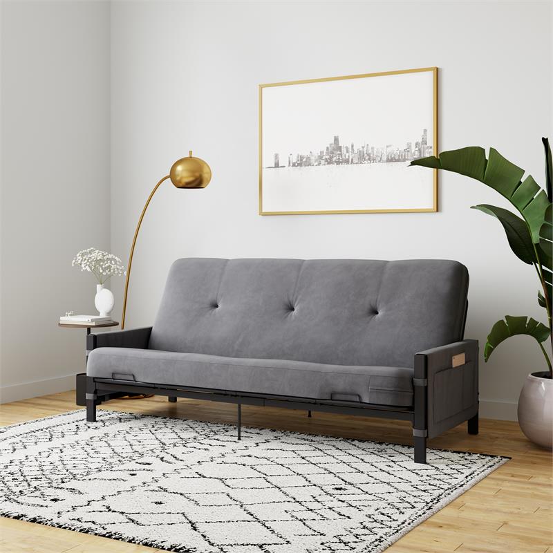 DHP Melbourne Storage Futon with 6