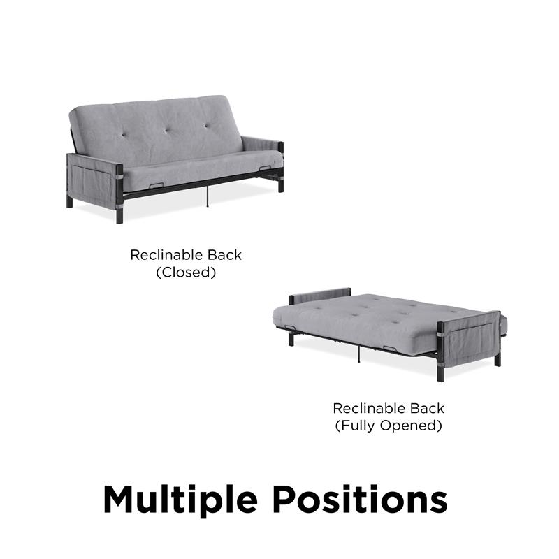 DHP Melbourne Storage Futon with 6