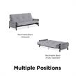 DHP Melbourne Storage Futon with 6