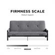 DHP Melbourne Storage Futon with 6