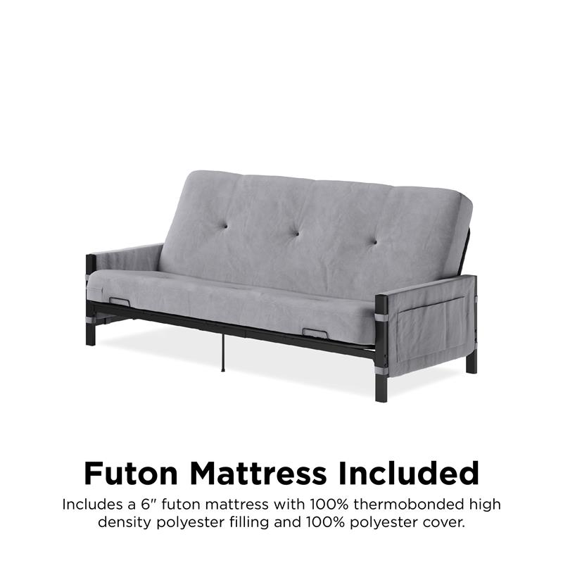 DHP Melbourne Storage Futon with 6