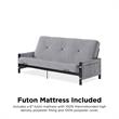 DHP Melbourne Storage Futon with 6