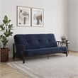 DHP Tallie Full Metal Arm Futon with 6