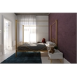 DHP Capri Twin Metal Bed in Gold