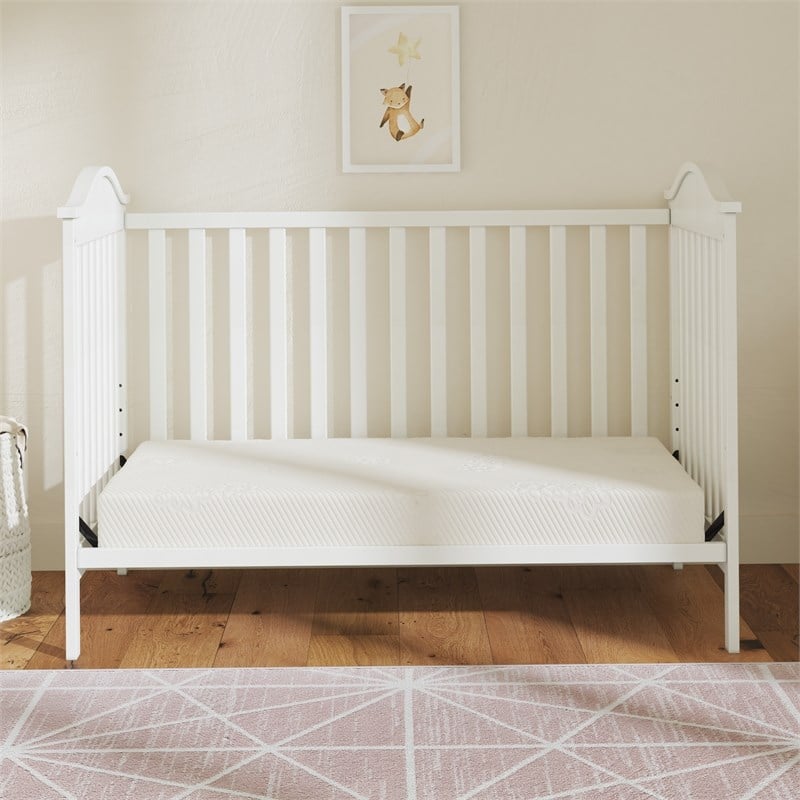 Little Seeds Moonlight Twinkle Standard Firm Baby Crib & Toddler Bed Mattress