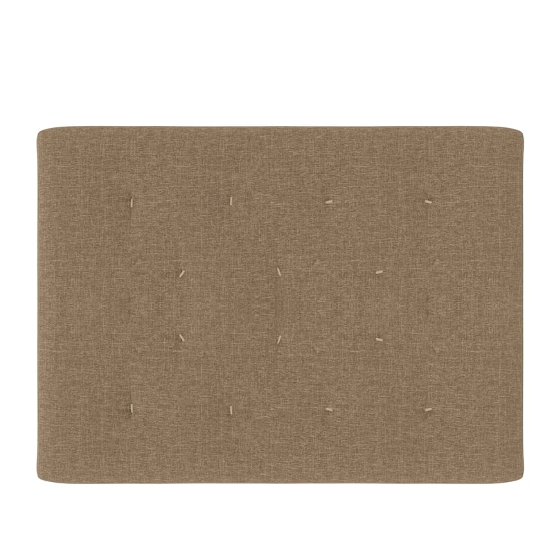 Trule 6-Inch Bonnell Coil Futon Mattress Linen in Full in Tan