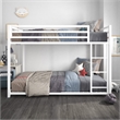 DHP Mabel Metal Twin/Twin Bunk Bed in White